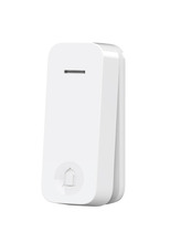 Kinetic ringetryk til dørklokke hvid